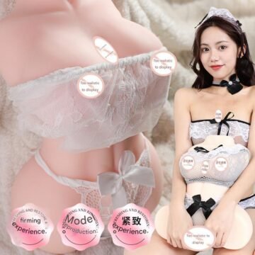 The treasure of the store Miracle half-length male masturbator, masturbation cup, vagina and buttocks mold, breast and body doll