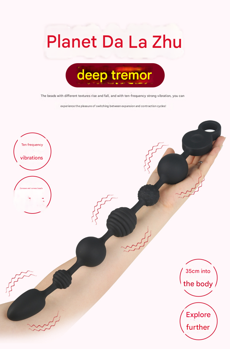 Anal Vibrator Butt Plug Adult Masturbation Sex Toy - Image 6