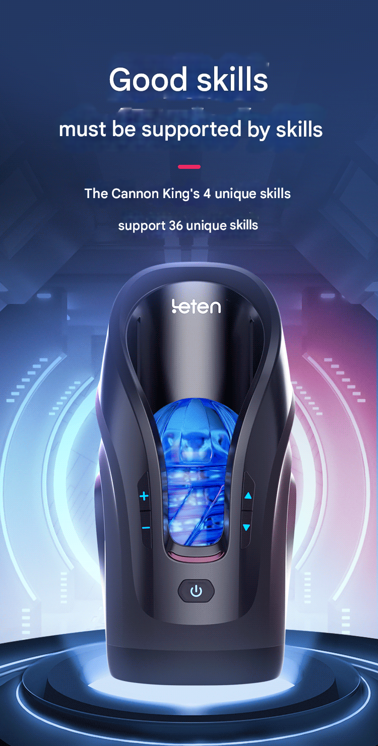 Hot sale Thunderstorm Cannon King Luxury 36 Special Skills Male Masturbator - Image 5