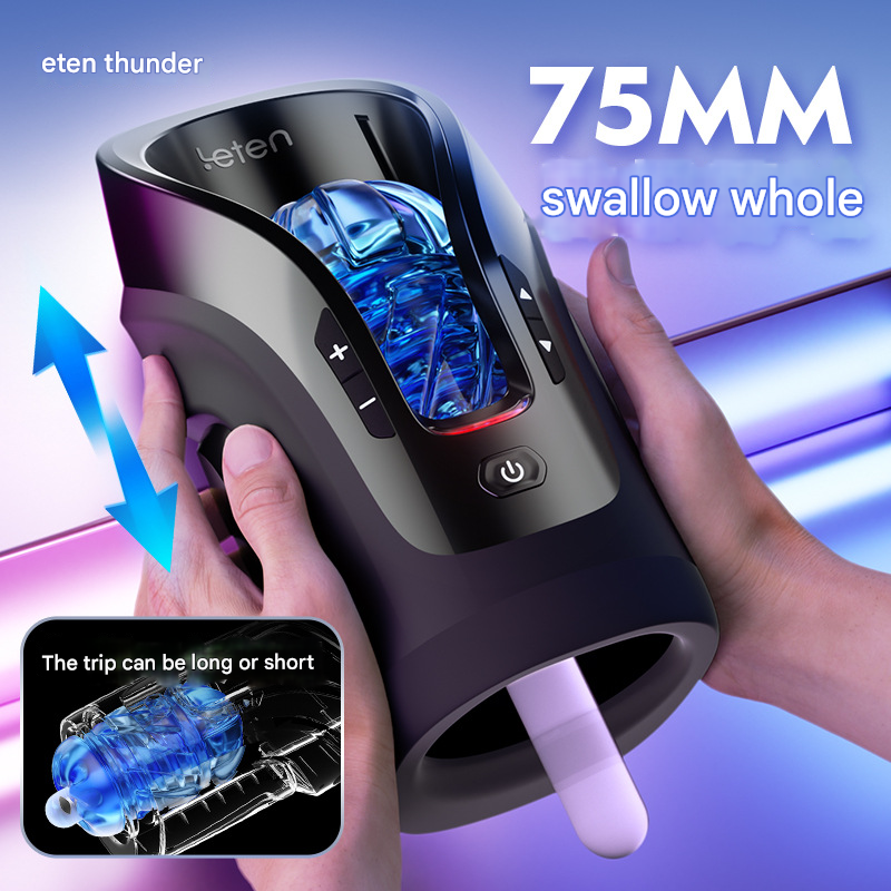 Hot sale Thunderstorm Cannon King Luxury 36 Special Skills Male Masturbator - Image 4