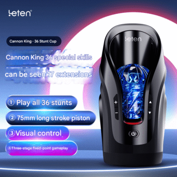 Hot sale Thunderstorm Cannon King Luxury 36 Special Skills Male Masturbator