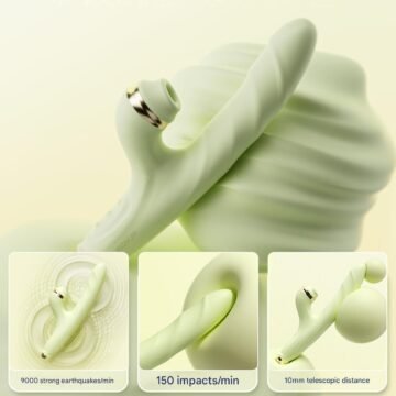 JISSBON Fine vibrator, adult toy, female product, masturbator, sex toy, automatic insertion vibrator